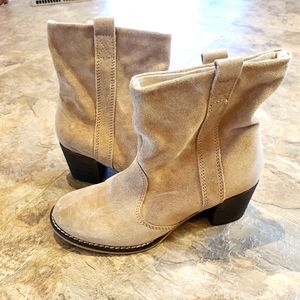 Sundance Tan Suede Boots